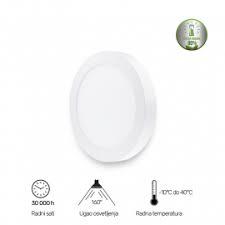 LED PANEL NAD.KRUG 18W 3000K