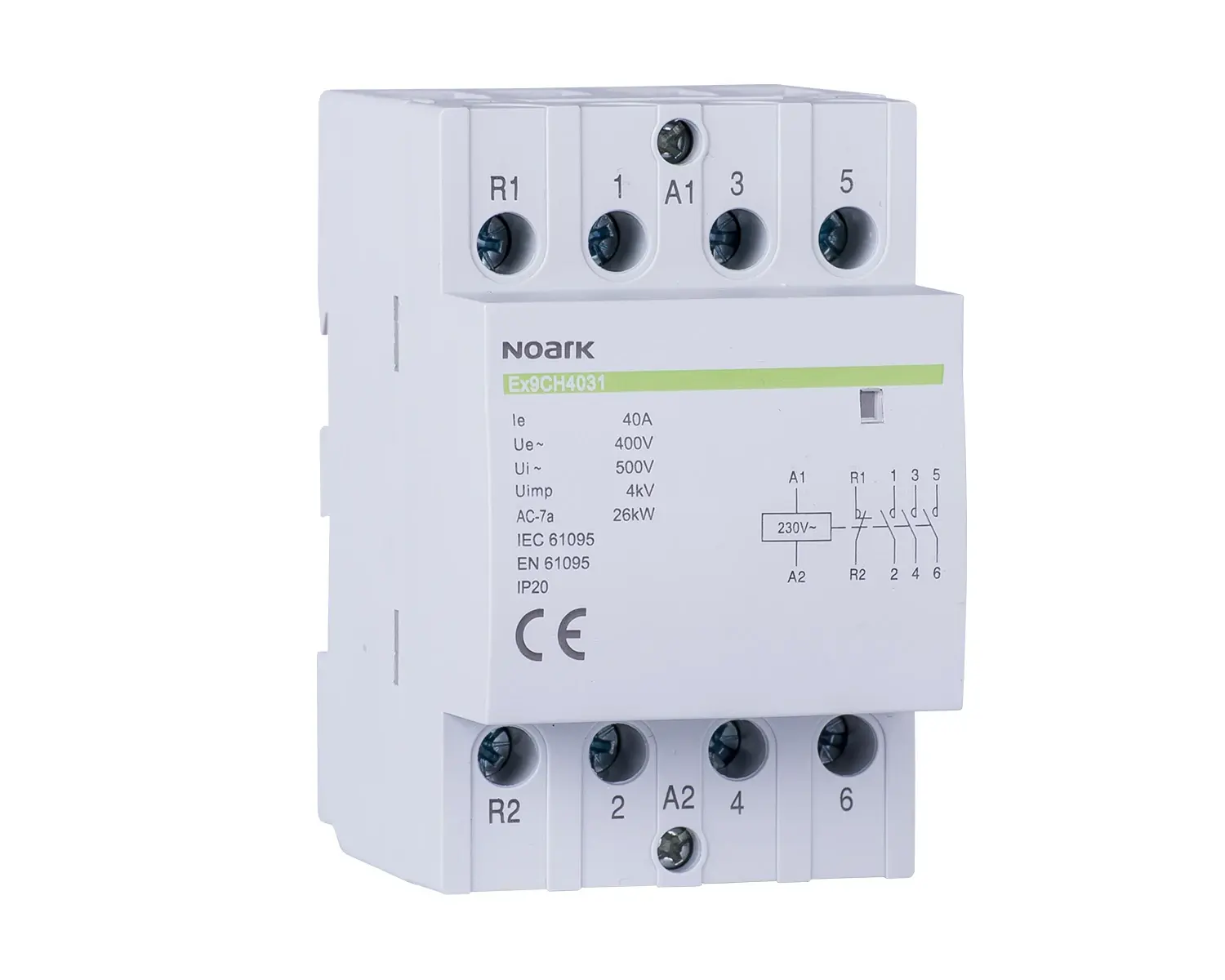 NOARK INST.KONT.40A 230 4NO