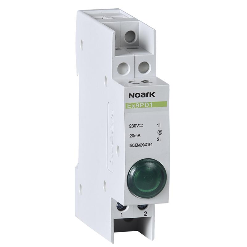 NOARK SIG.SIJALICA ZELENA 230V