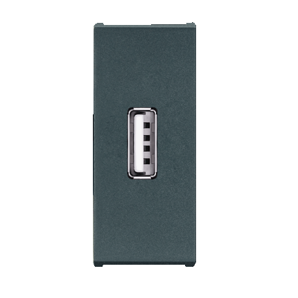 PRIKLJ.USB PUNJAČ 1M CRNI 6629