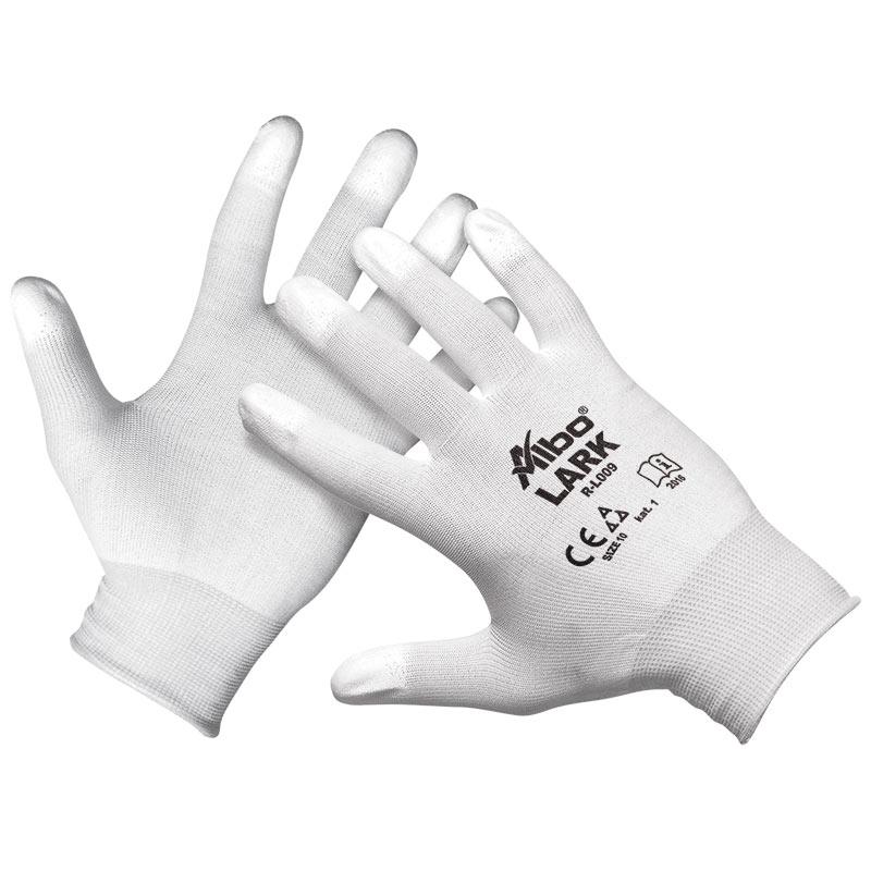RUKAVICE ZAŠTITNE BELE L